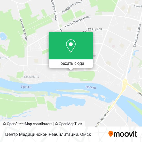 Карта Центр Медицинской Реабилитации