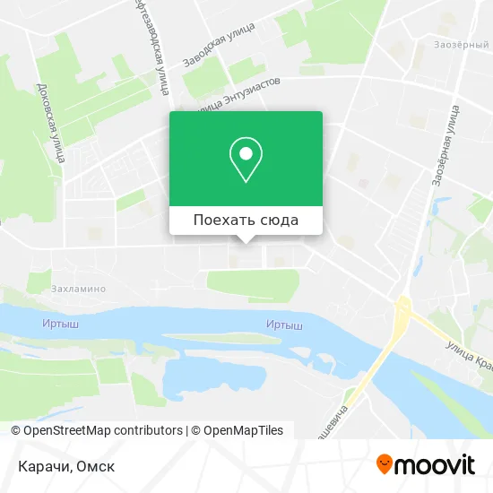 Карта Карачи
