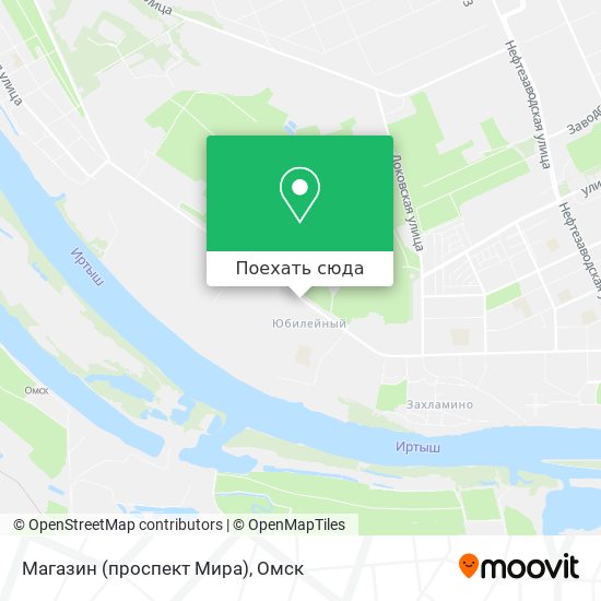 Карта Магазин (проспект Мира)