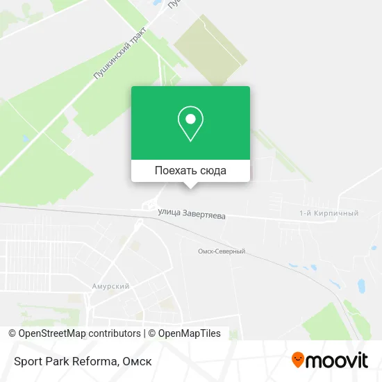 Карта Sport Park Reforma
