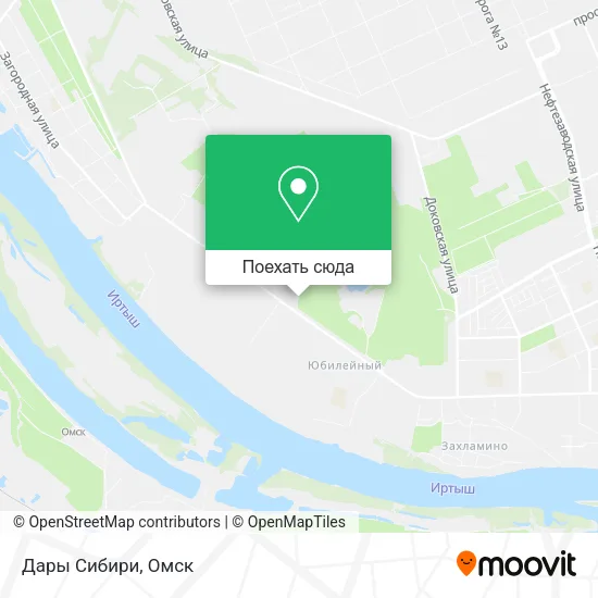 Карта Дары Сибири