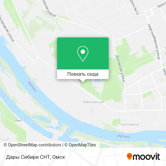 Карта Дары Сибири СНТ