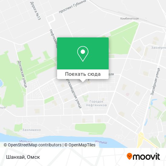 Карта Шанхай