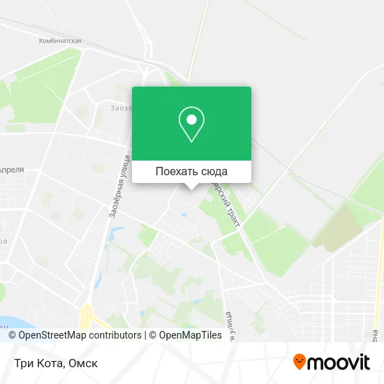 Карта Три Кота