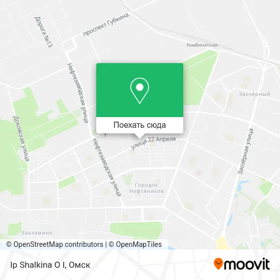 Карта Ip Shalkina O I