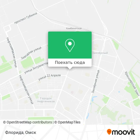 Карта Флорида