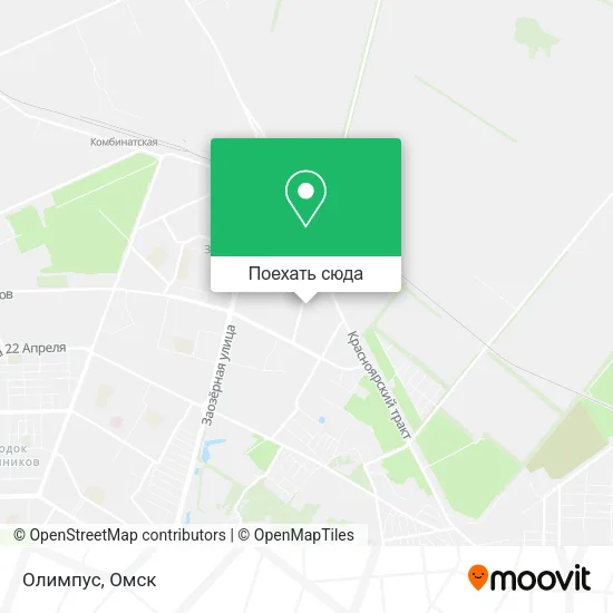 Карта Олимпус