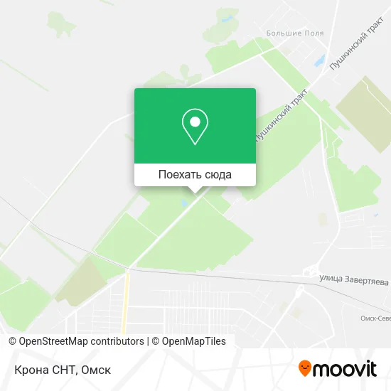 Карта Крона СНТ