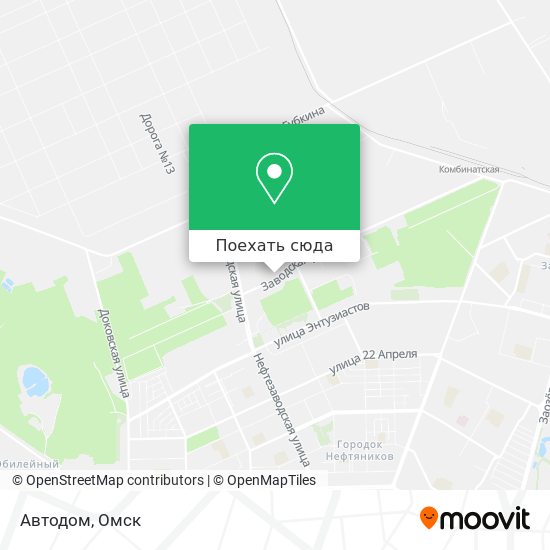 Карта Автодом