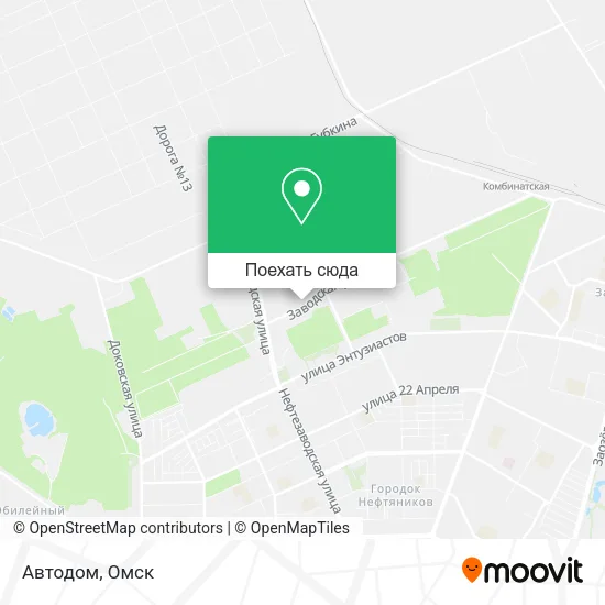 Карта Автодом