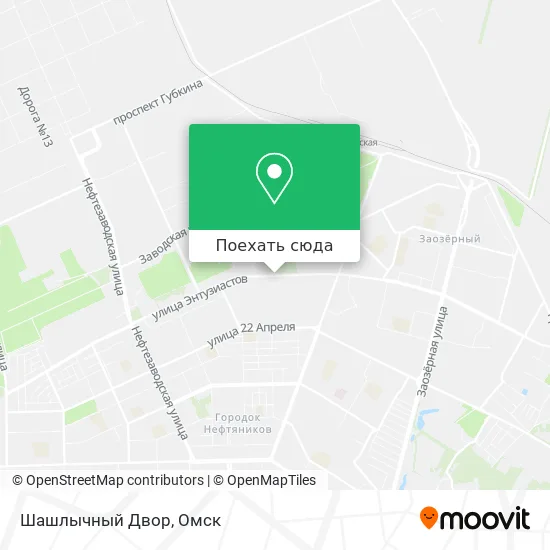 Карта Шашлычный Двор