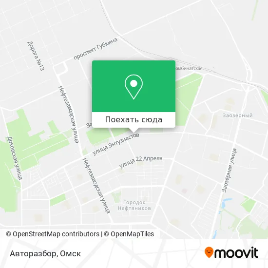 Карта Авторазбор