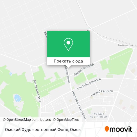 Карта Омский Художественный Фонд