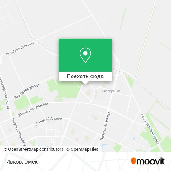 Карта Ивкор