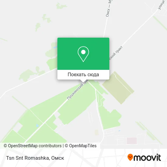 Карта Tsn Snt Romashka