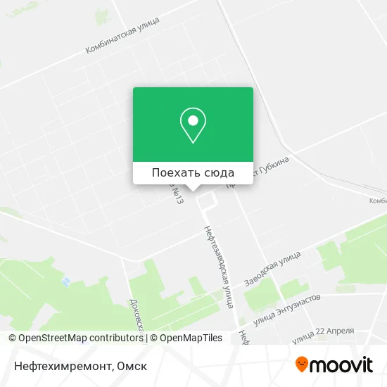 Карта Нефтехимремонт