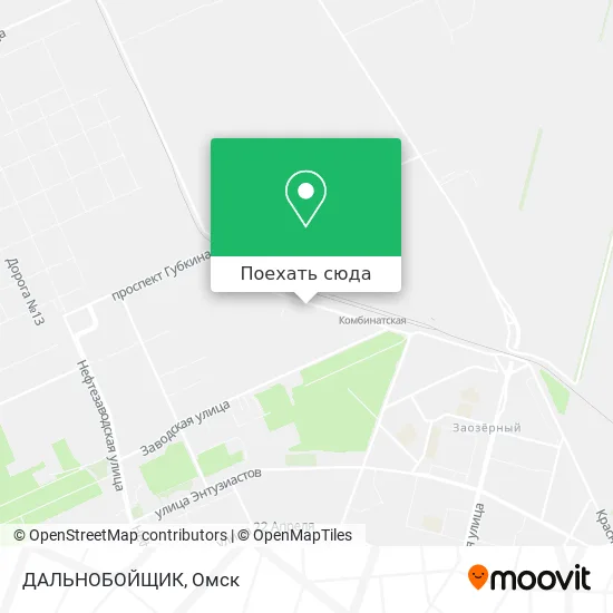 Карта ДАЛЬНОБОЙЩИК