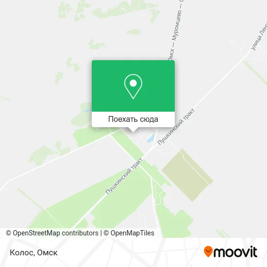 Карта Колос