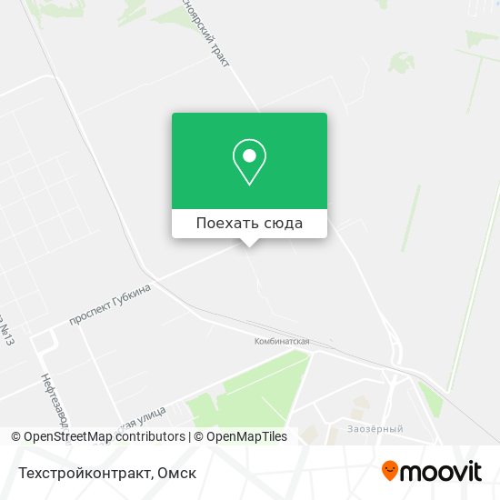 Карта Техстройконтракт