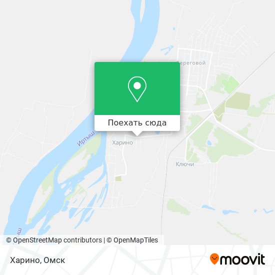 Карта Харино