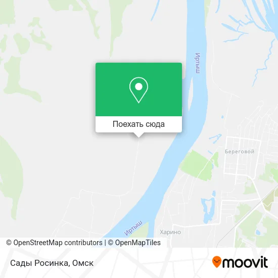 Карта Сады Росинка