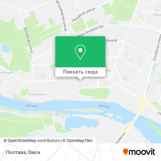 Карта Полтава