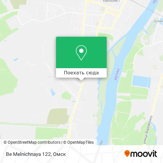 Карта Be Melnichnaya 122