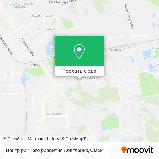Карта Центр раннего развития Абвгдейка