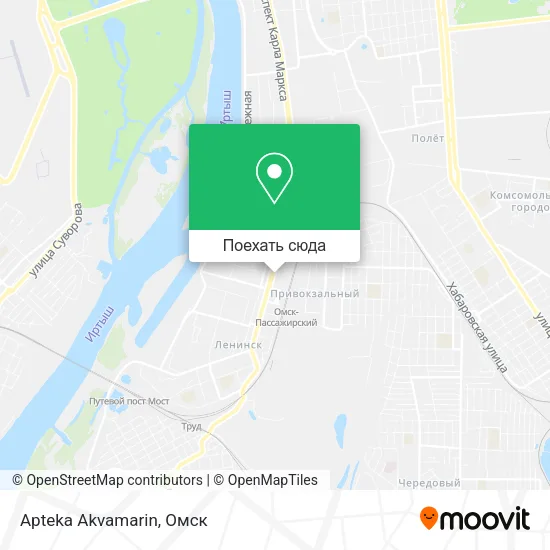 Карта Apteka Akvamarin