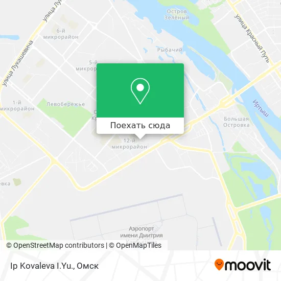 Карта Ip Kovaleva I.Yu.