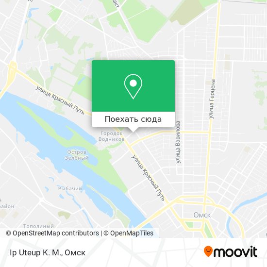 Карта Ip Uteup K. M.