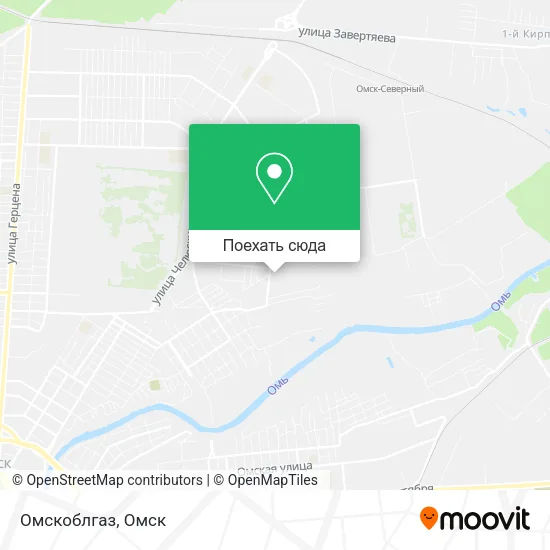 Карта Омскоблгаз