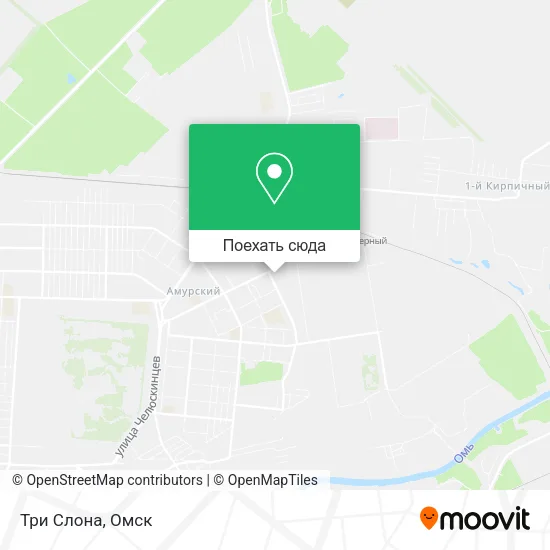 Карта Три Слона