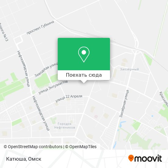 Карта Катюша