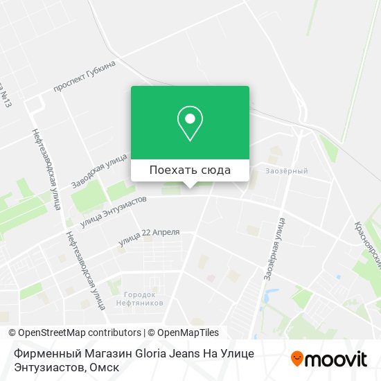 Карта Фирменный Магазин Gloria Jeans На Улице Энтузиастов