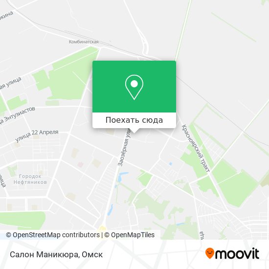 Карта Салон Маникюра