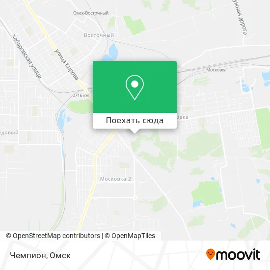 Карта Чемпион