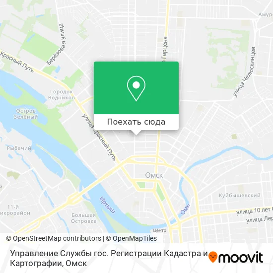 Карта Управление Службы гос. Регистрации Кадастра и Картографии