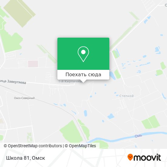 Карта Школа 81