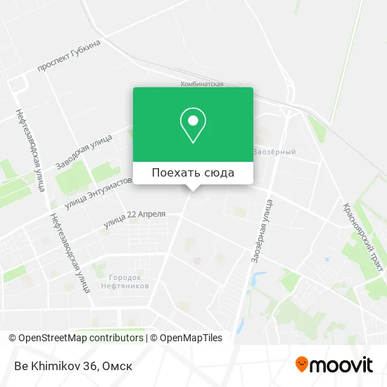 Карта Be Khimikov 36