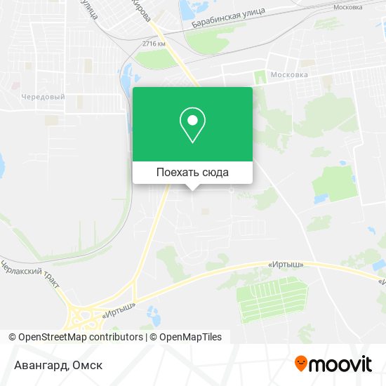 Карта Авангард
