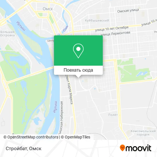 Карта Стройбат