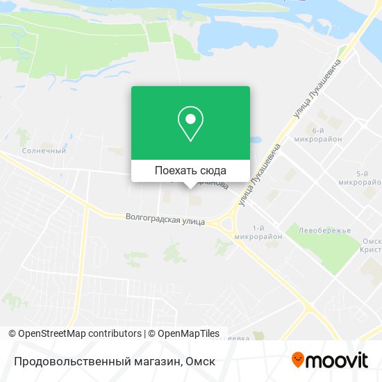 Карта Продовольственный магазин