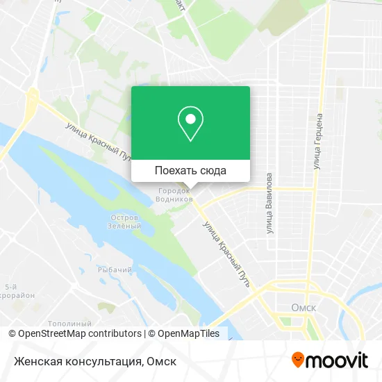 Карта Женская консультация
