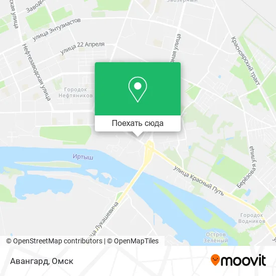 Карта Авангард