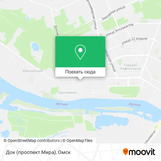 Карта Док (проспект Мира)
