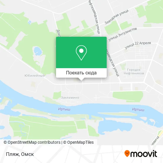 Карта Пляж