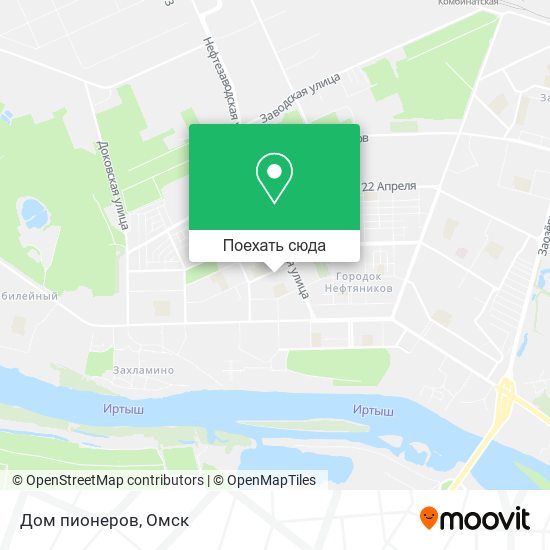 Карта Дом пионеров