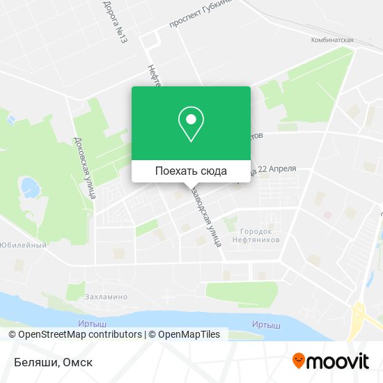 Карта Беляши