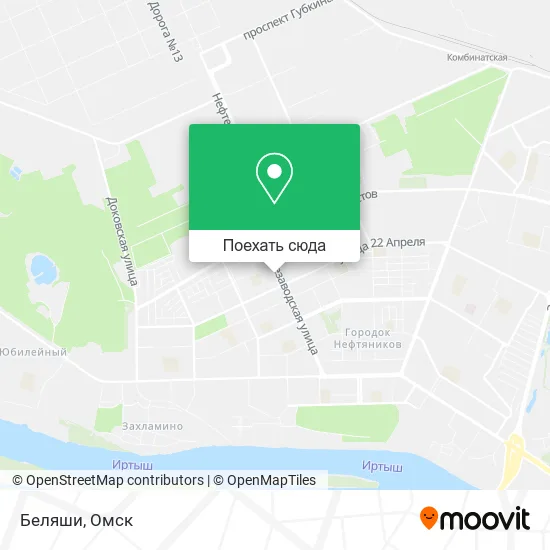Карта Беляши